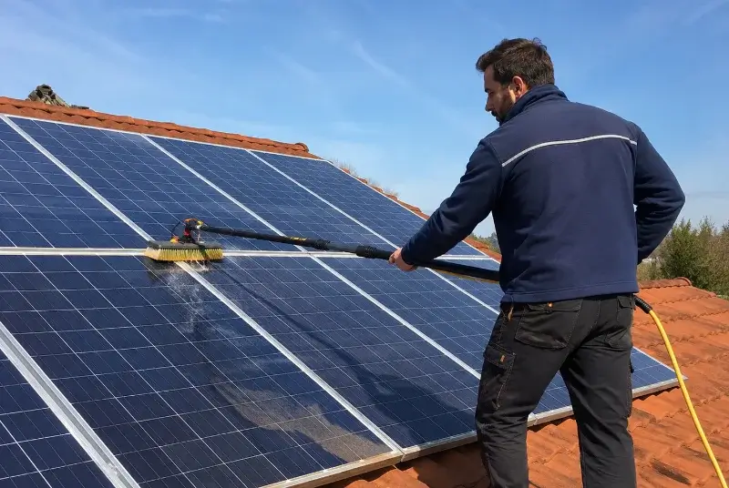 Nettoyage et entretien de panneaux solaires à Beausemblant